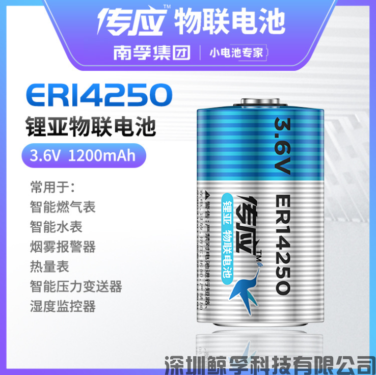 超大容量寬溫鋰亞導(dǎo)電性更強(qiáng)電池——ER14250(圖1)